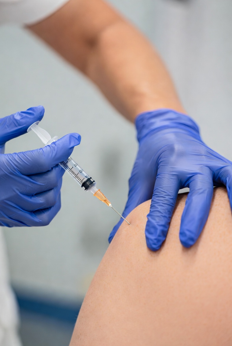 Infiltração articular no ombro - articulação glenoumeral e espaço subacromial